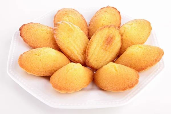 Madeleine french cakes — Stock Photo, Image