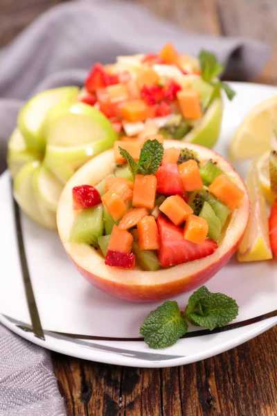 건강 한 과일 샐러드 — 스톡 사진