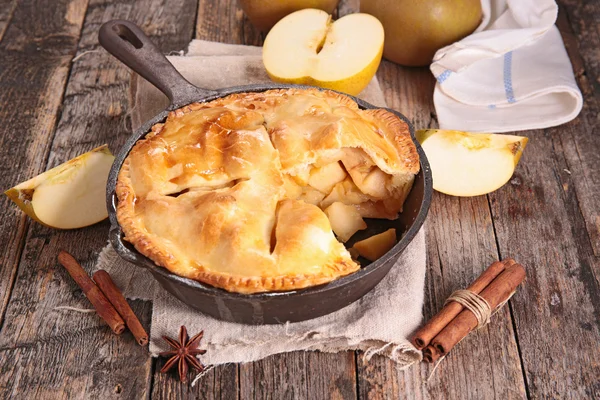 Tarta de manzana casera —  Fotos de Stock