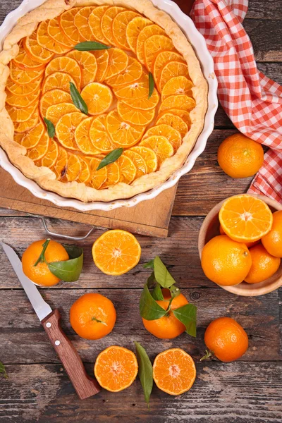 Zitrusfrucht-Torte — Stockfoto