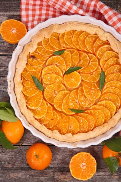 citrus fruit tart