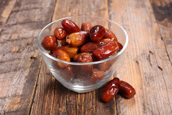 Dried date fruits — Stock Photo, Image