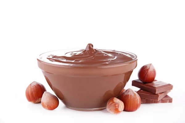 Nutella, chocolate spread — Stock Photo, Image