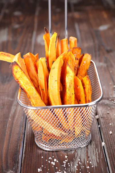 Gebakken zoete aardappel — Stockfoto