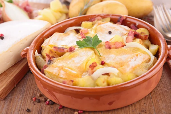 Tartiflette french meal — Stock Photo, Image