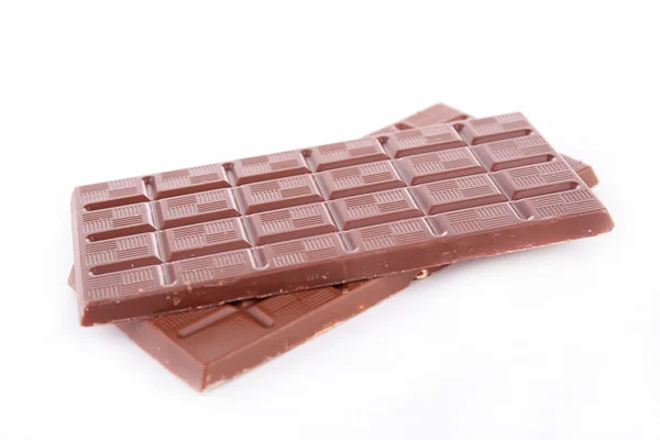 Milk chocolate bars — Stock Photo, Image