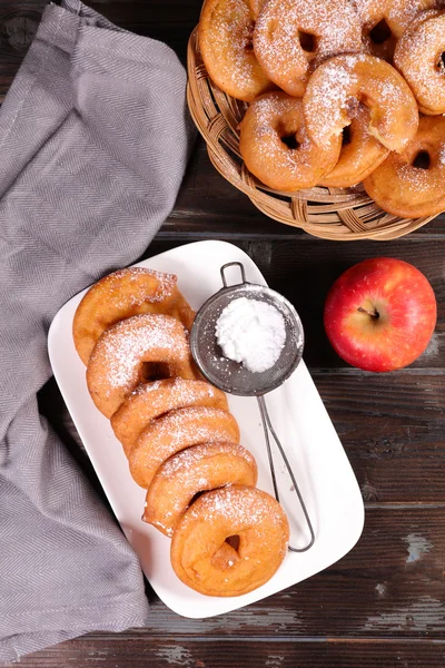 Zoete apple donuts — Stockfoto