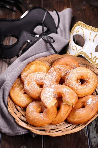 Rosquillas de manzana con decoraciones —  Fotos de Stock