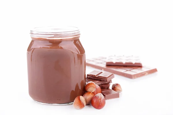 Chocolate spread, nutella — Stock Photo, Image