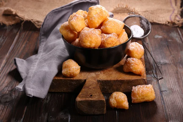 Gebakken Frans donuts "huisdier de geen" — Stockfoto