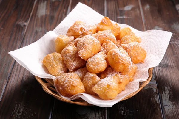 Fried french donuts — Stock Photo, Image