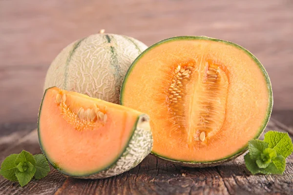 Melony świeże słodkie — Zdjęcie stockowe