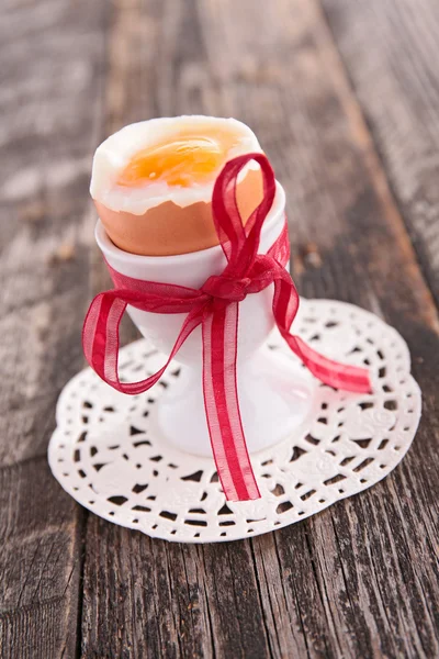 Soft boiled egg — Stock Photo, Image