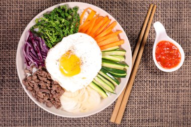 Bibimbap, Kore yemeği