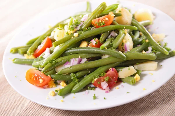 Ensalada de verduras con frijoles —  Fotos de Stock