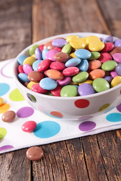 Caramelle smarties colorate — Foto Stock