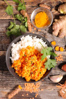 pirinç ve kırmızı mercimek