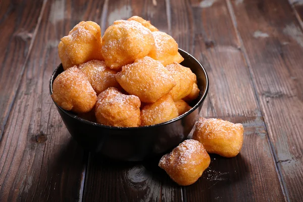 "pet de none ", rosquillas francesas — Foto de Stock