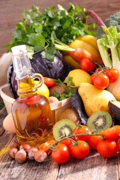 Balanced diet food concept — Stock Photo, Image