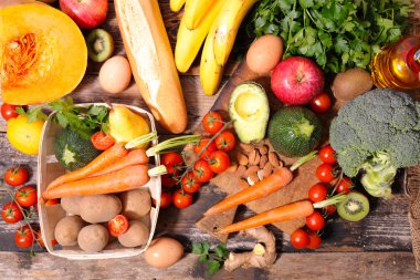 diyet yiyecek konsepti