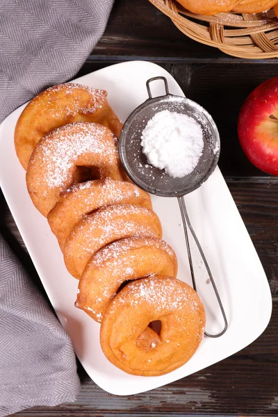 Zoete apple donuts — Stockfoto