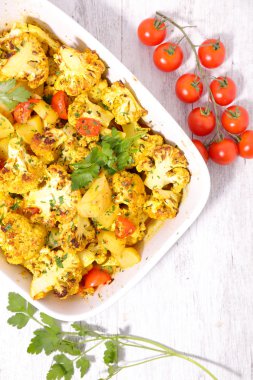 fırında karnabahar graten