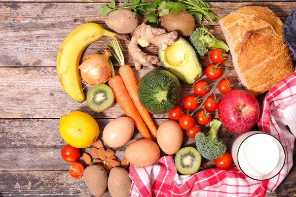 Zdrowych składników żywności — Zdjęcie stockowe