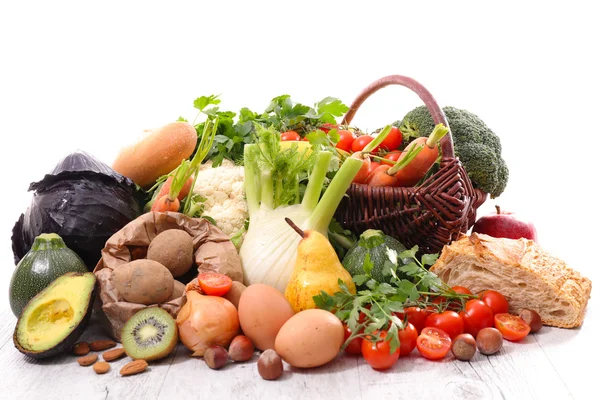 Ingredientes alimentarios saludables — Foto de Stock