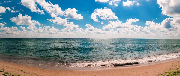 Spiaggia al tramonto — Foto Stock