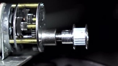 Gears'ı dönen dişli sistemi Rotation.Group metal.