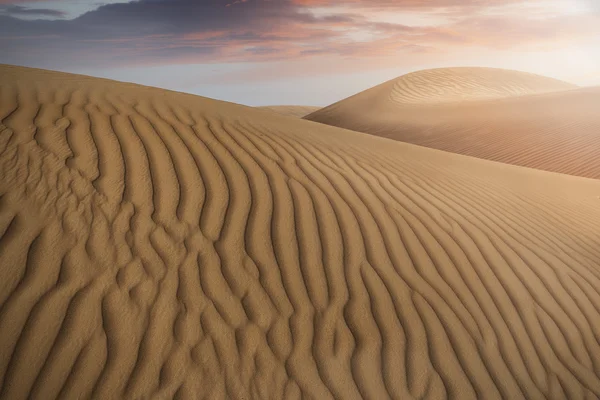 Deserto Dune di sabbia — Foto Stock