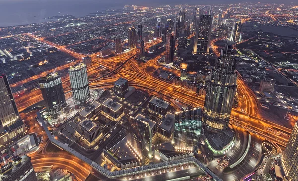 Dubaï vue aérienne — Photo