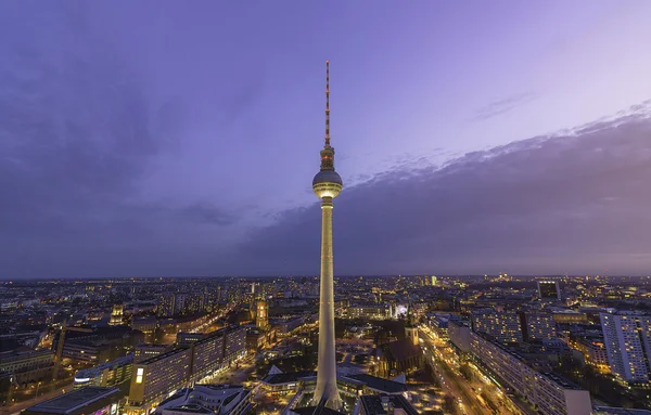 Berlínská televizní věž — Stock fotografie