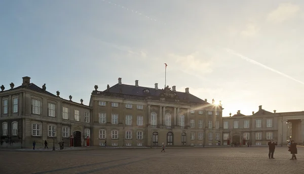 Castello di Amalienborg Copenaghen — Foto Stock