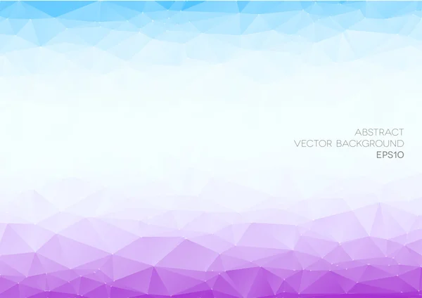 Fondo vectorial poligonal — Vector de stock