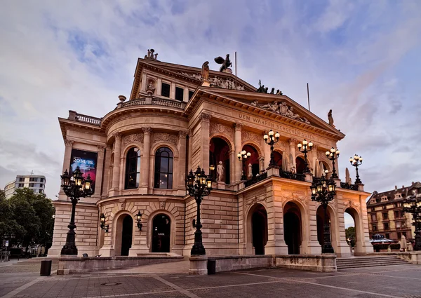 Frankfurtská Opera — Stock fotografie