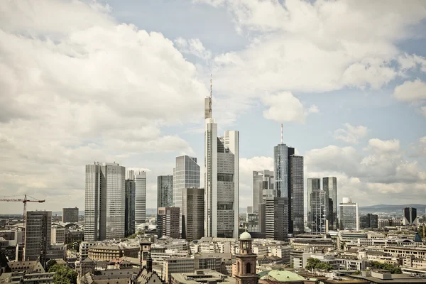 Frankurt Skyline — Stockfoto