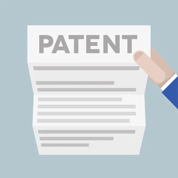 Ark Patent — Stock vektor