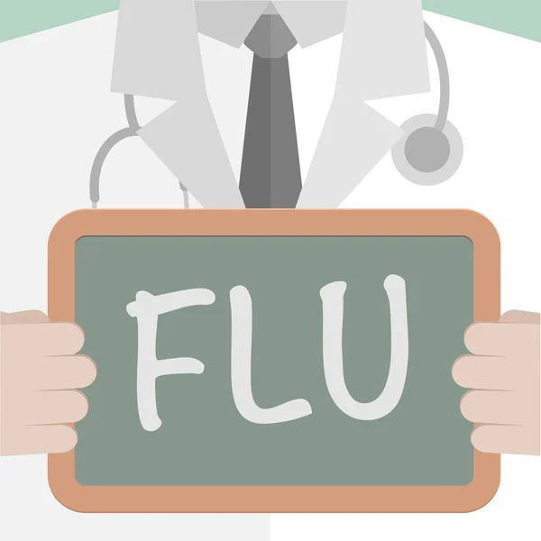 Doctor Flu — Stockvector