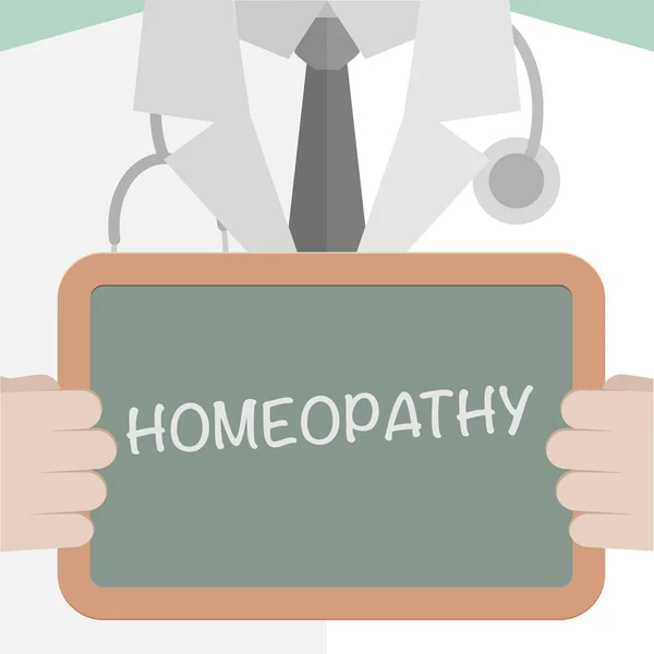 Homeopati. — Stok Vektör