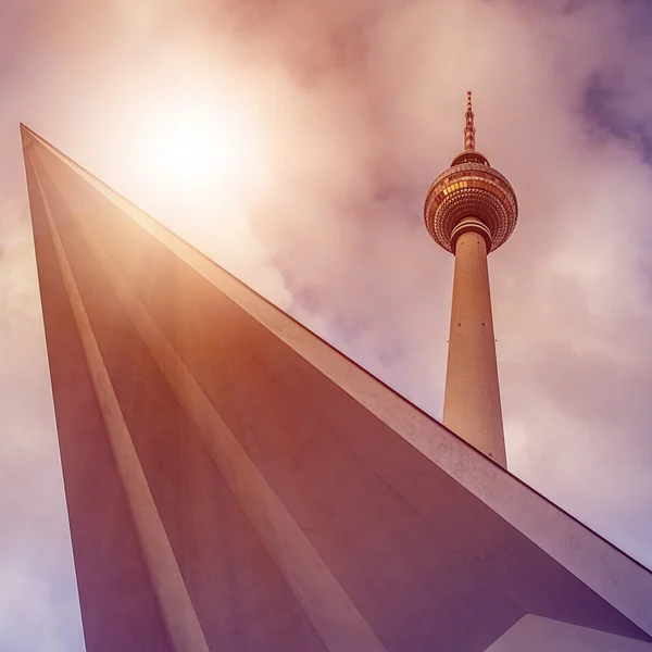 Fernsehturm Berlín —  Fotos de Stock