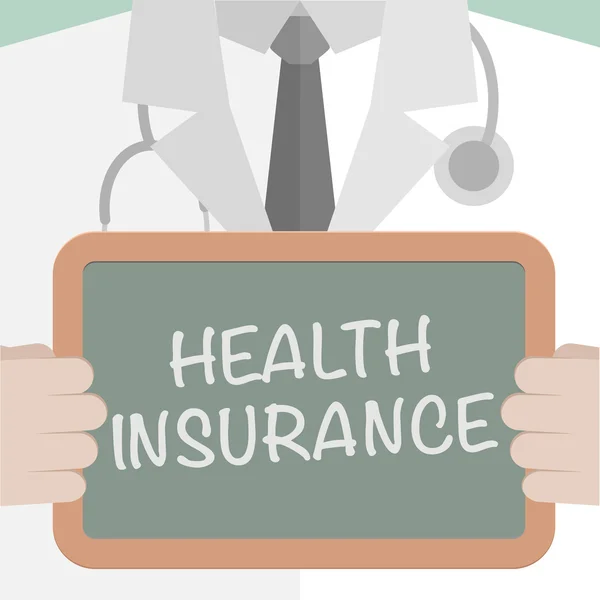 Health Insurance — Stock Vector