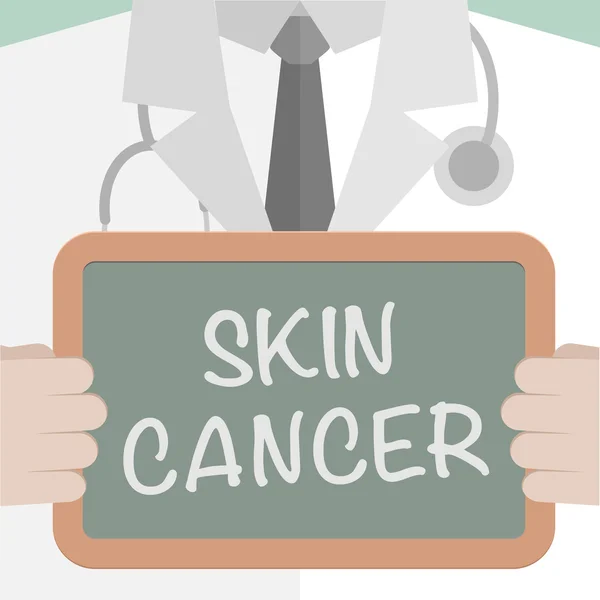 Rak skóry — Wektor stockowy