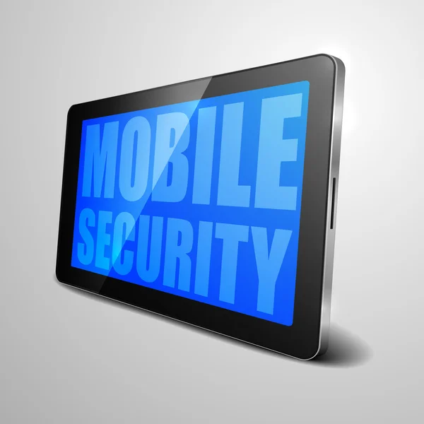 Mobile Security — Stock Vector