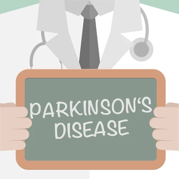 Consiglio Medico Parkinson — Vettoriale Stock