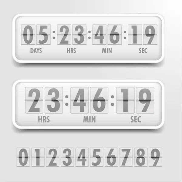 Countdown-timer — Stockvector