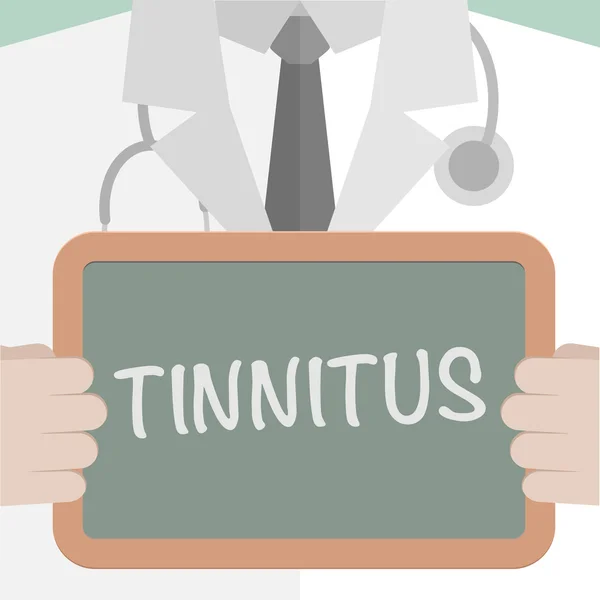 Medische Raad Tinnitus — Stockvector