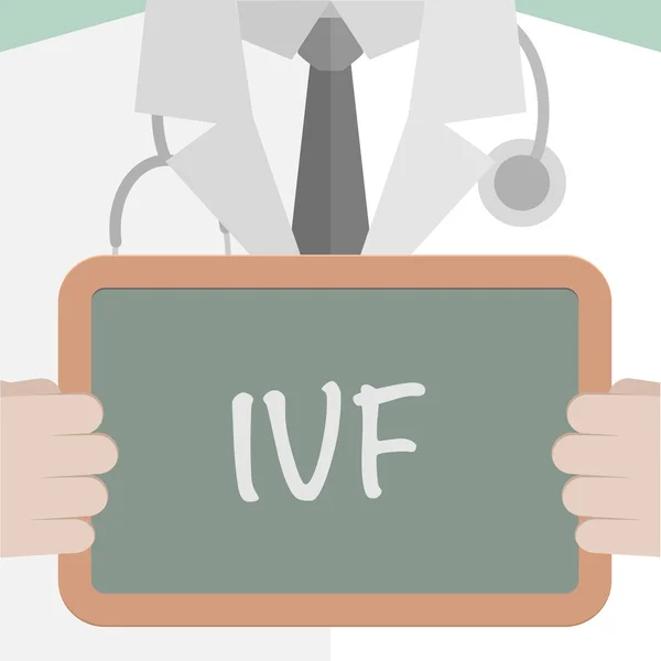 Consejo Médico FIV — Vector de stock