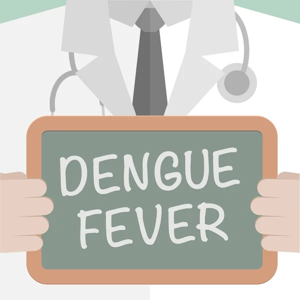 Febbre dengue — Vettoriale Stock