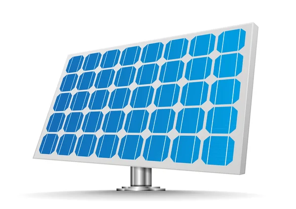 Painel de células solares — Vetor de Stock